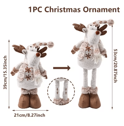 Festive Snowman Christmas Tree Ornament – Cute Hanging Holiday Decoration for Kids & Christmas Party Decor