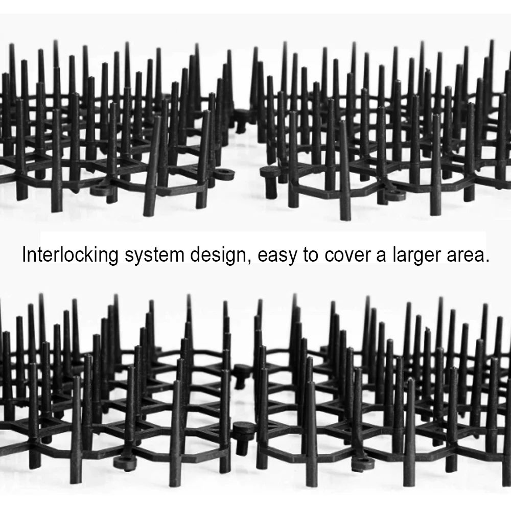 Garden Cat Deterrent Prickle Mat Set