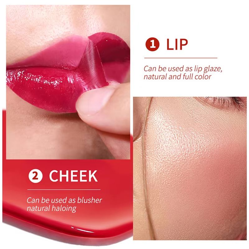 Peel Off Lip Stain Gloss Long Lasting Waterproof Liquid Lip Tint Non Stick Cup Lip Glaze