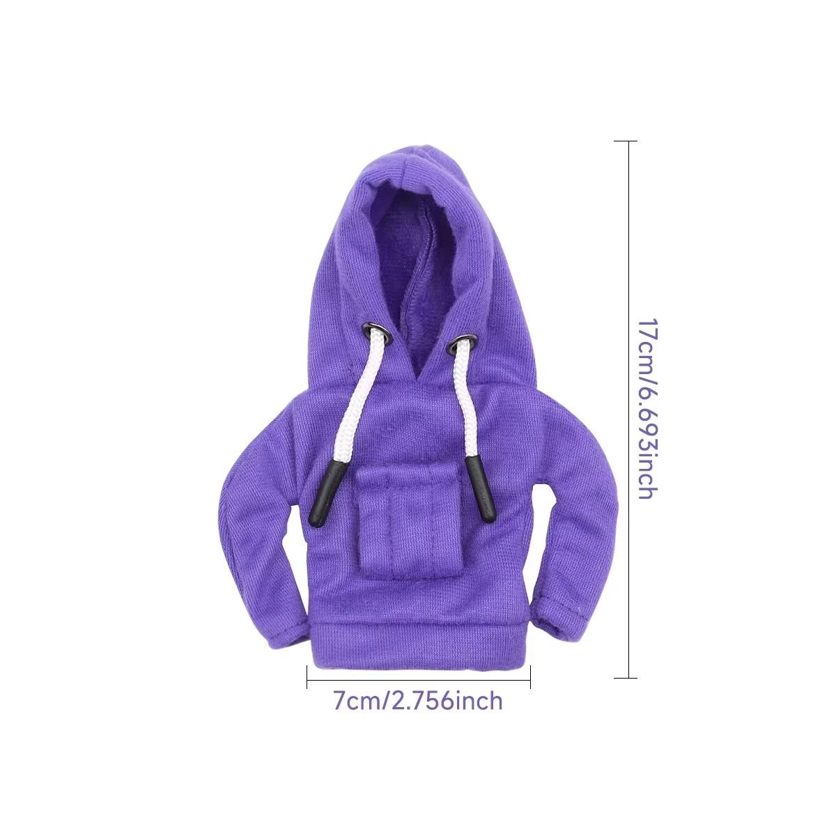 Street-Style Mini Hoodie Car Gear Shift Cover