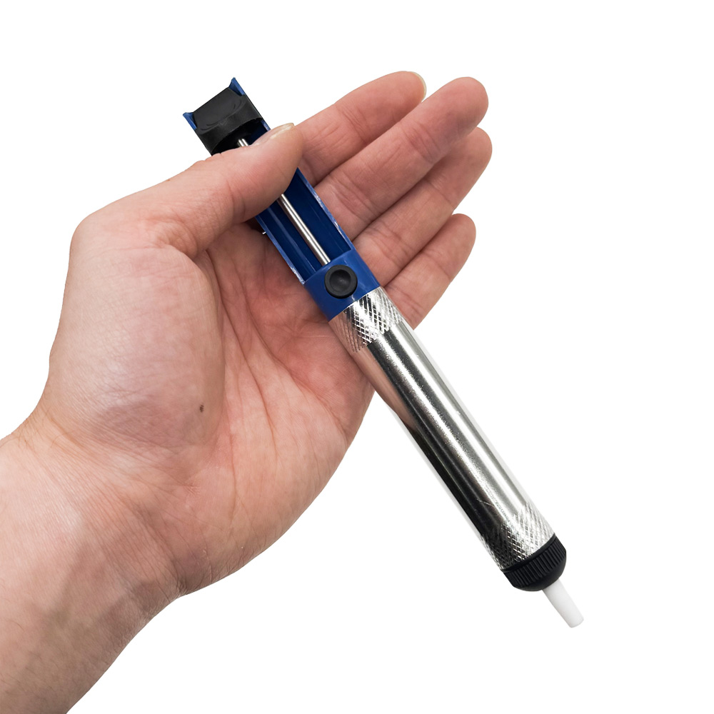 Aluminum Desoldering Pump Tool Efficient Tin Removal Soldering Sucker for Electronics Repair