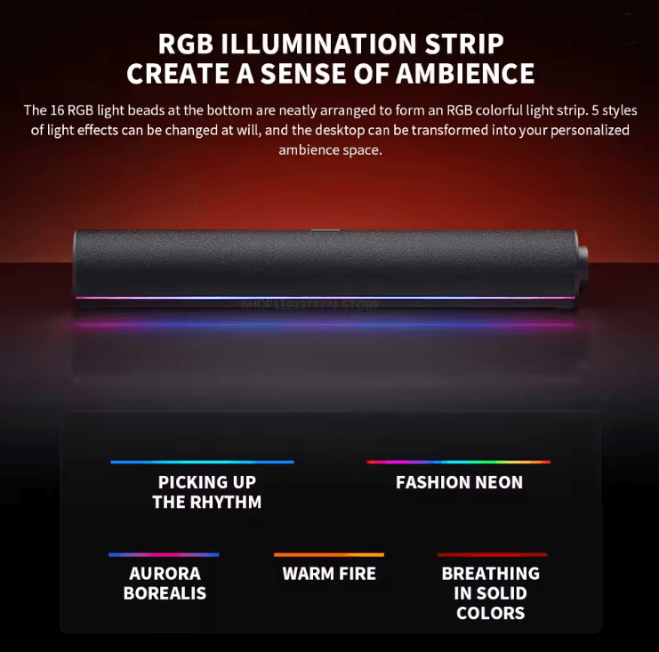 Xiaomi Redmi Bluetooth Computer Speakers with RGB Stereo Sound