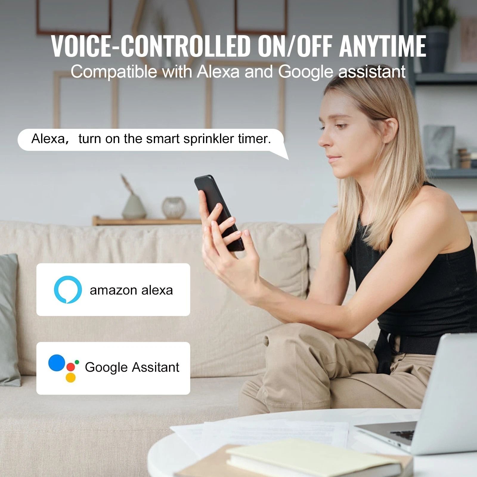 WiFi Sprinkler Timer Smart Hose Faucet Water Timer