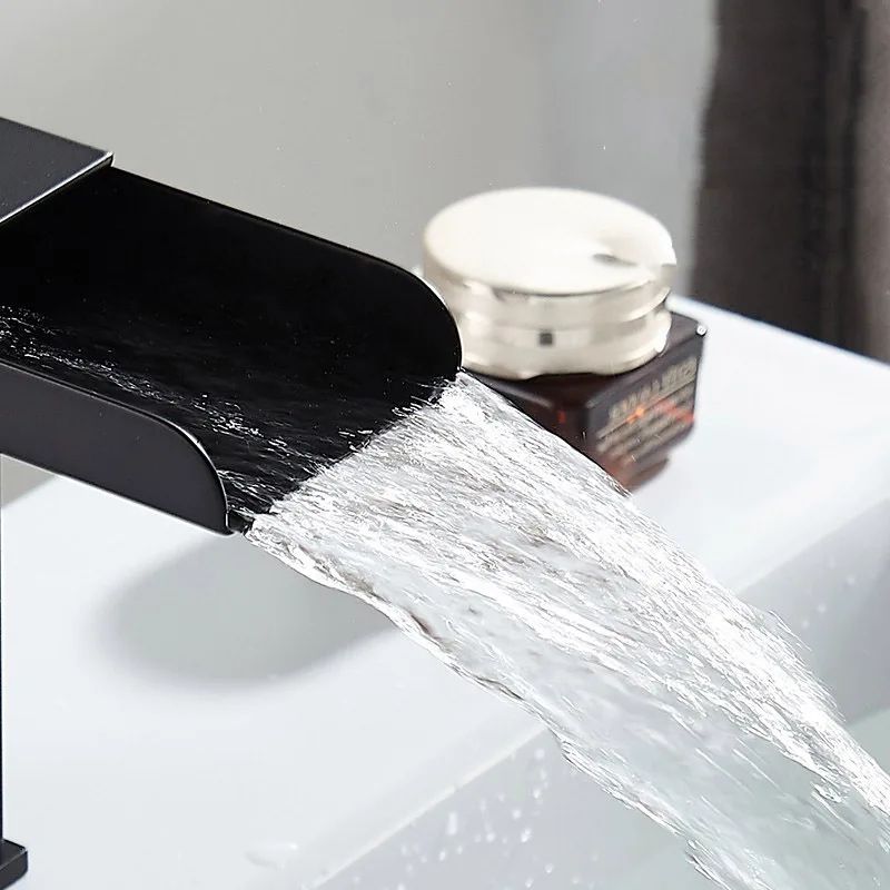 Stainless Steel Waterfall Basin Faucet