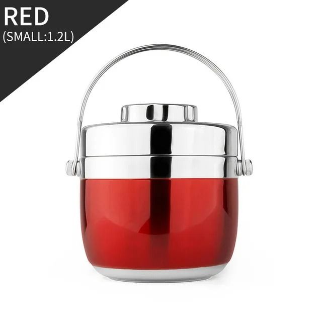 Thermal Food Jar Stainless Steel Soup Thermos with Insulated Bag Leakproof Lunch Container
