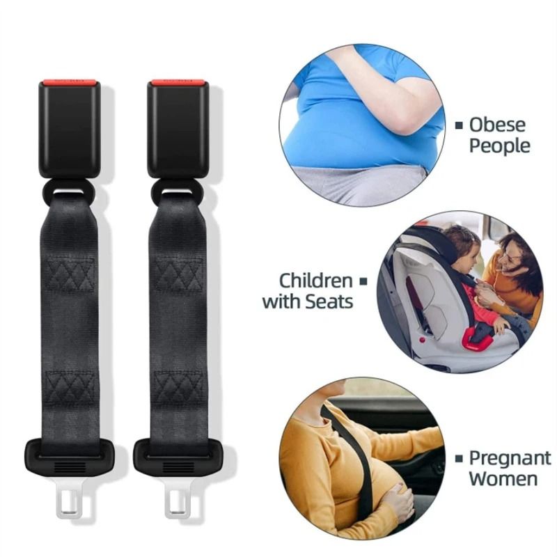 Industrial Grade Universal Car Seat Belt Extender and Safety Buckle