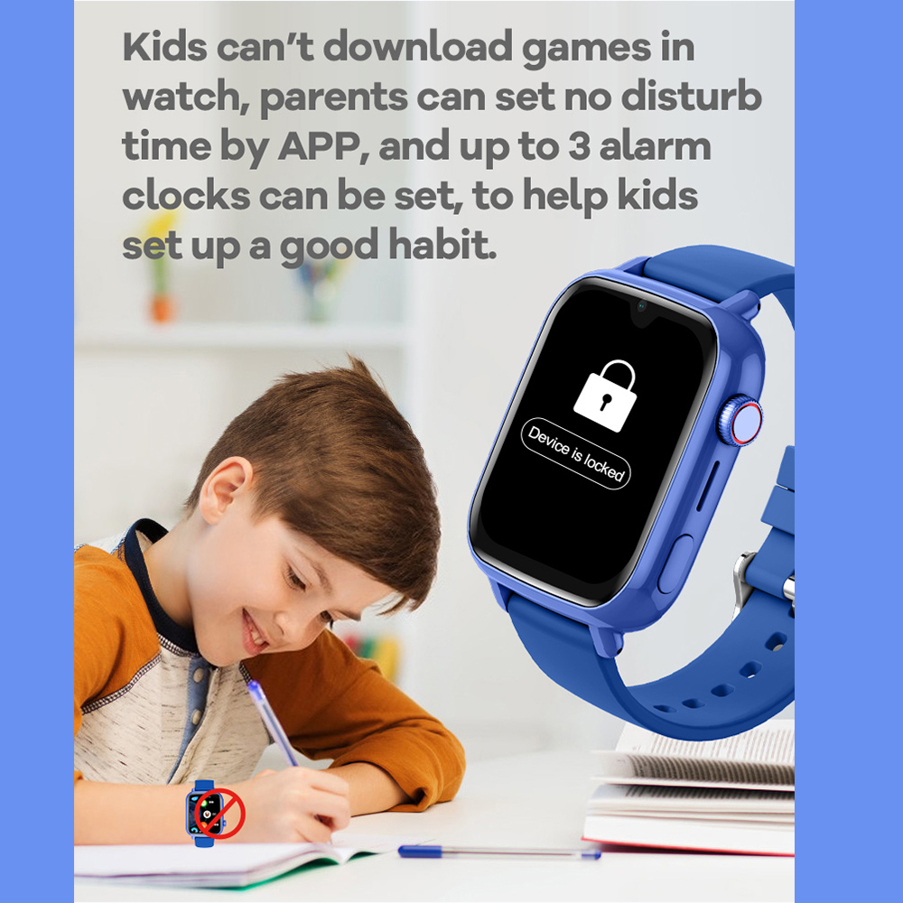 Kids Smartwatch GPS Video Call Tracker with SOS and APP Download