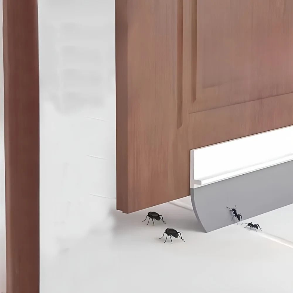 Self Adhesive PVC Door Bottom Seal Strip for Draft and Noise Blocking