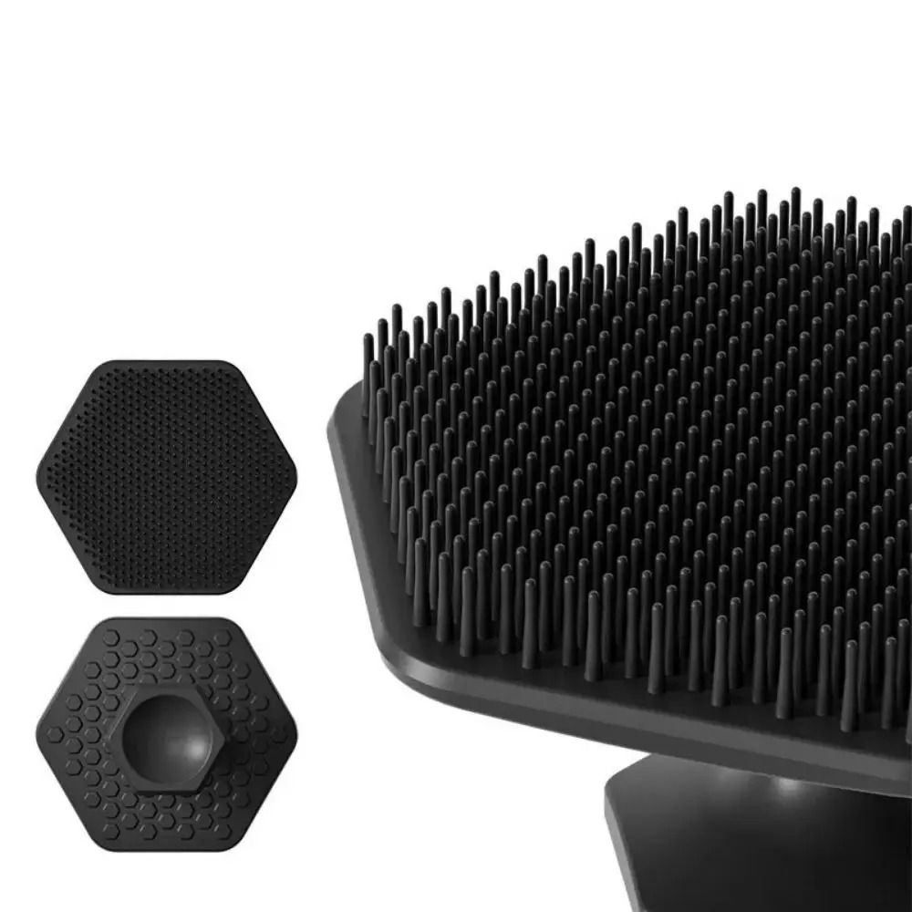 Precision Silicone Facial Scrubber | Miniature Deep Cleansing & Shave Prep Tool