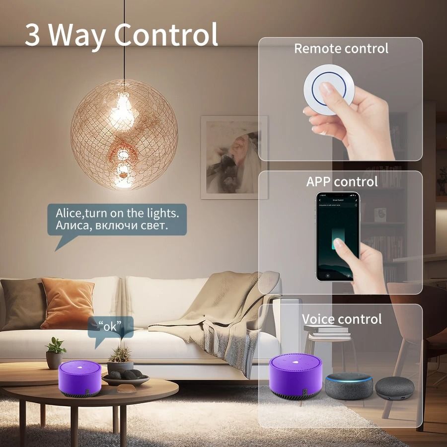 WiFi Smart Switch 16A 20A Relay Controller