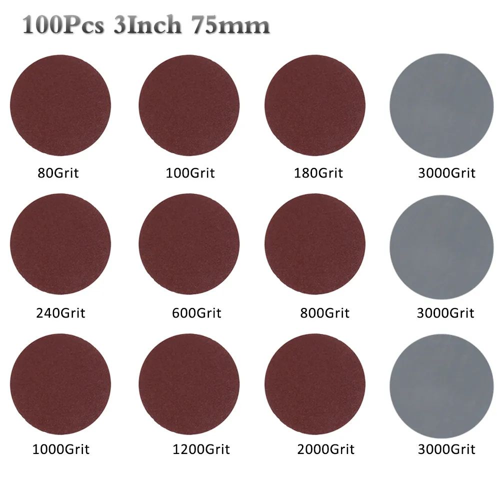 UltraSmooth Sanding Disc Set for Drill and Polishing Projects