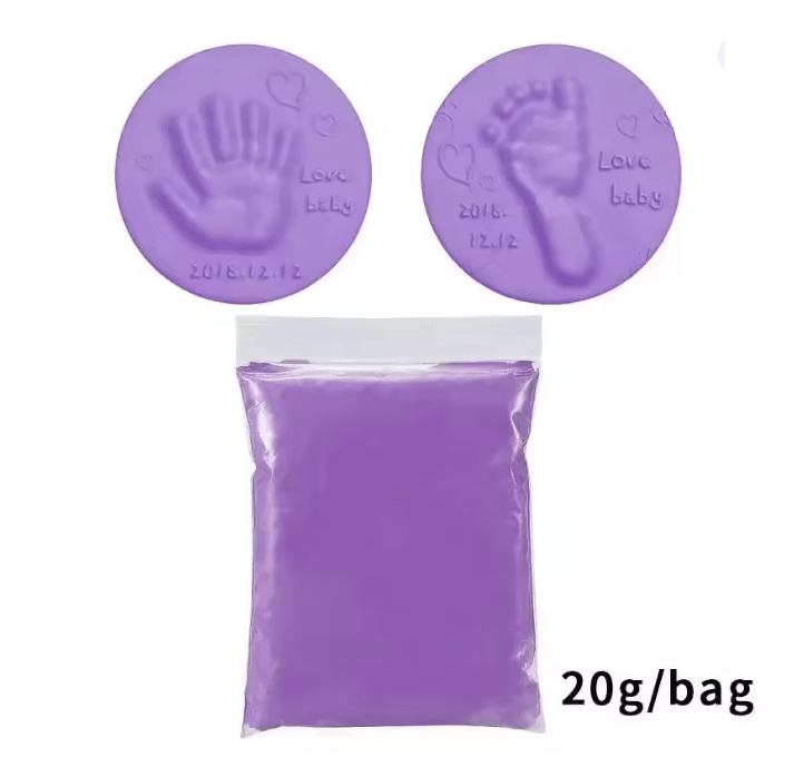 Baby Handprint and Footprint Clay