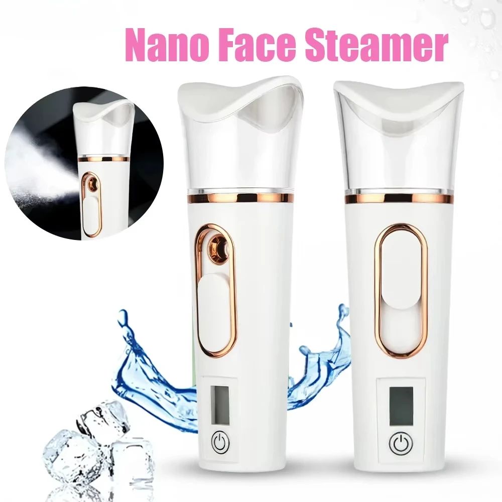 Nano Mist Facial Mister Portable Face Steamer for Instant Hydration