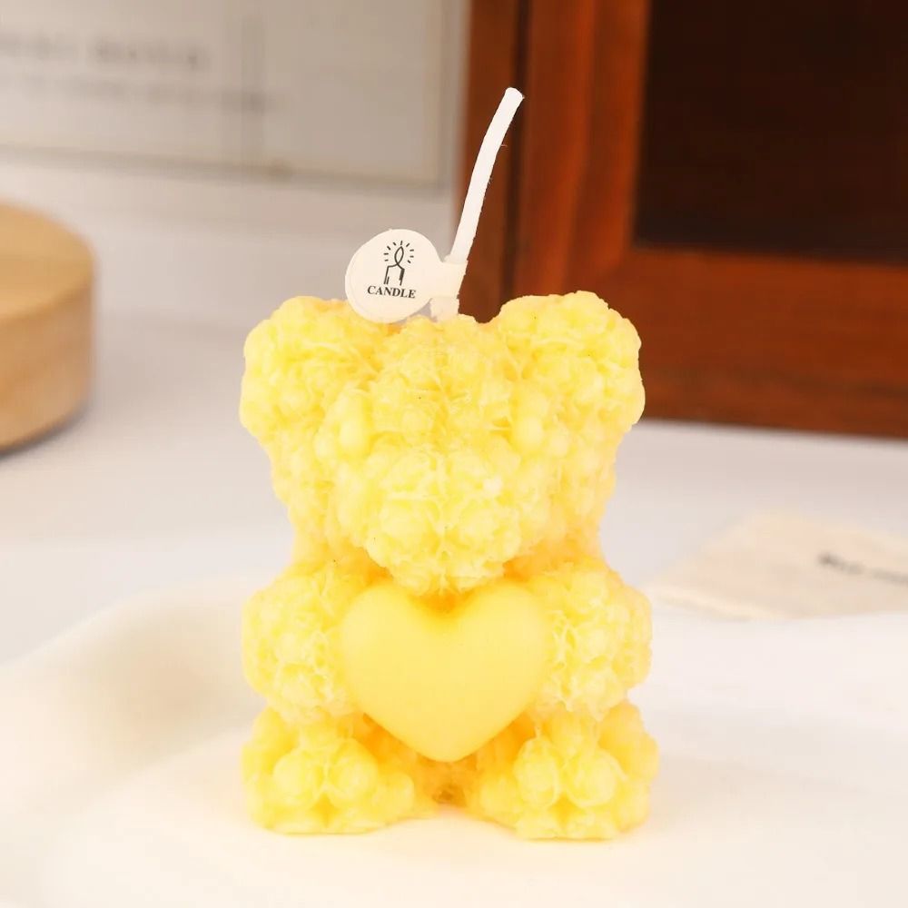Creative Rose Bear Scented Candle