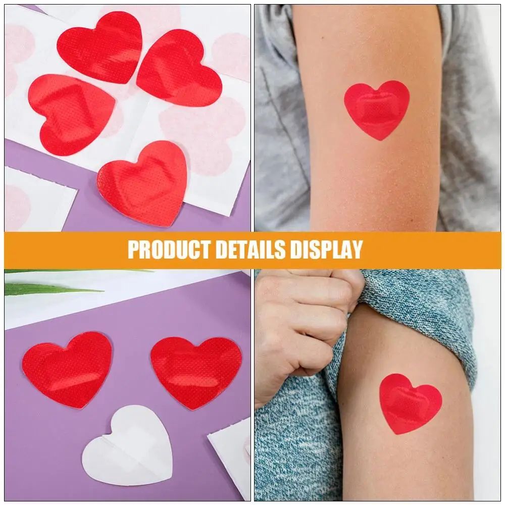 Heart Shaped Hydrocolloid Bandages