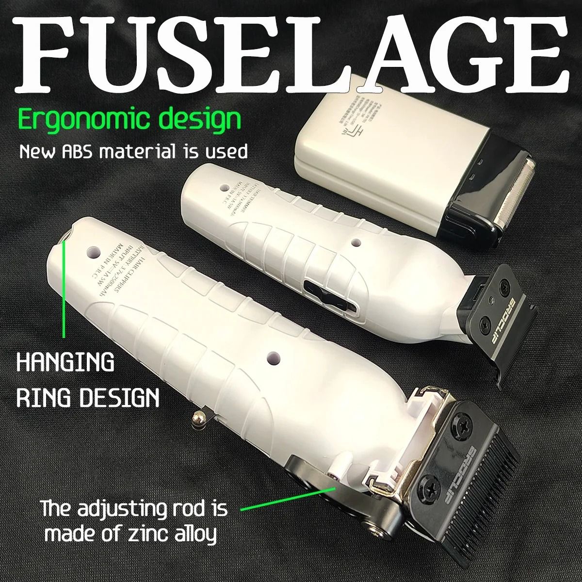 Professional Hair Clipper and Trimmer with Charging Base