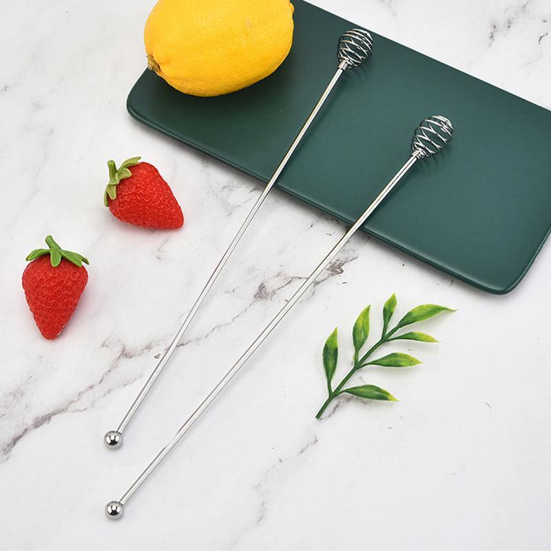 Stainless Steel Bartender Mixing Spoon, Elegant Cocktail Stirrer for Bar & Home Use