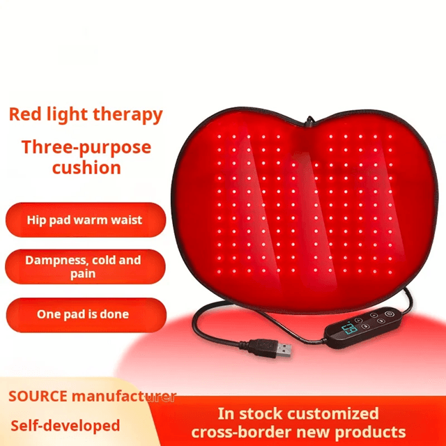 3 in 1 Red Light Therapy Healing Pad for Waist Hips Feet