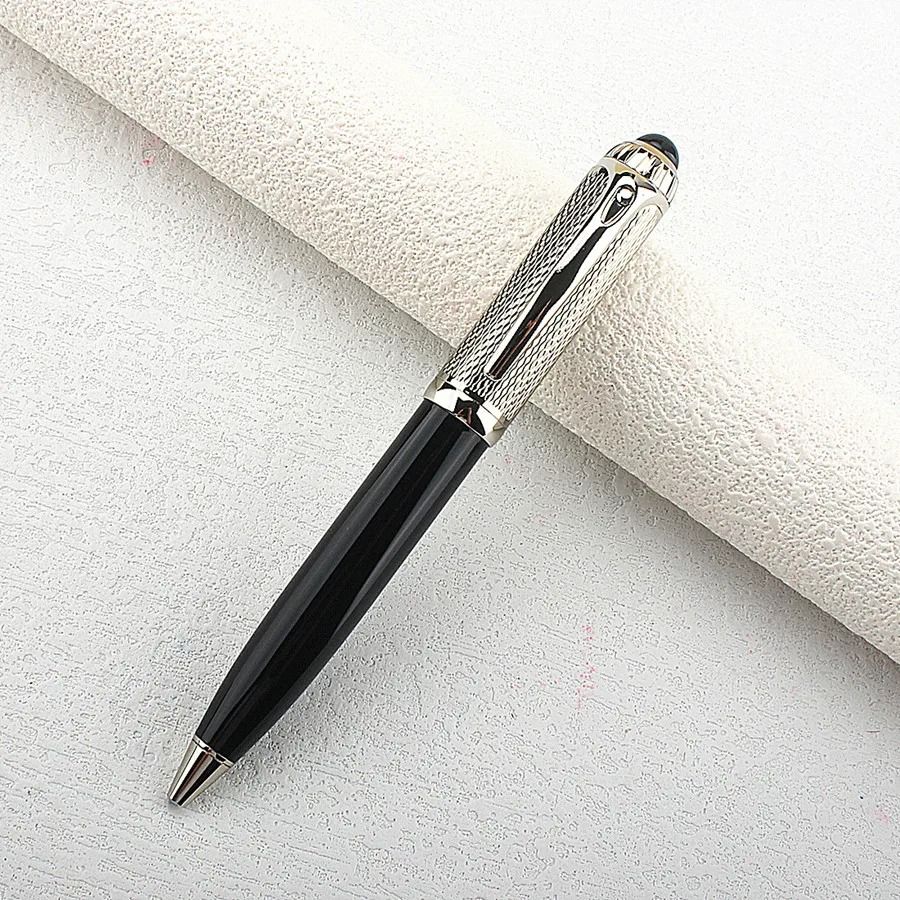 ExecutivePro Luxury Rollerball Pen Metal Business Writing Pen Blue Ink Office Gift Pen