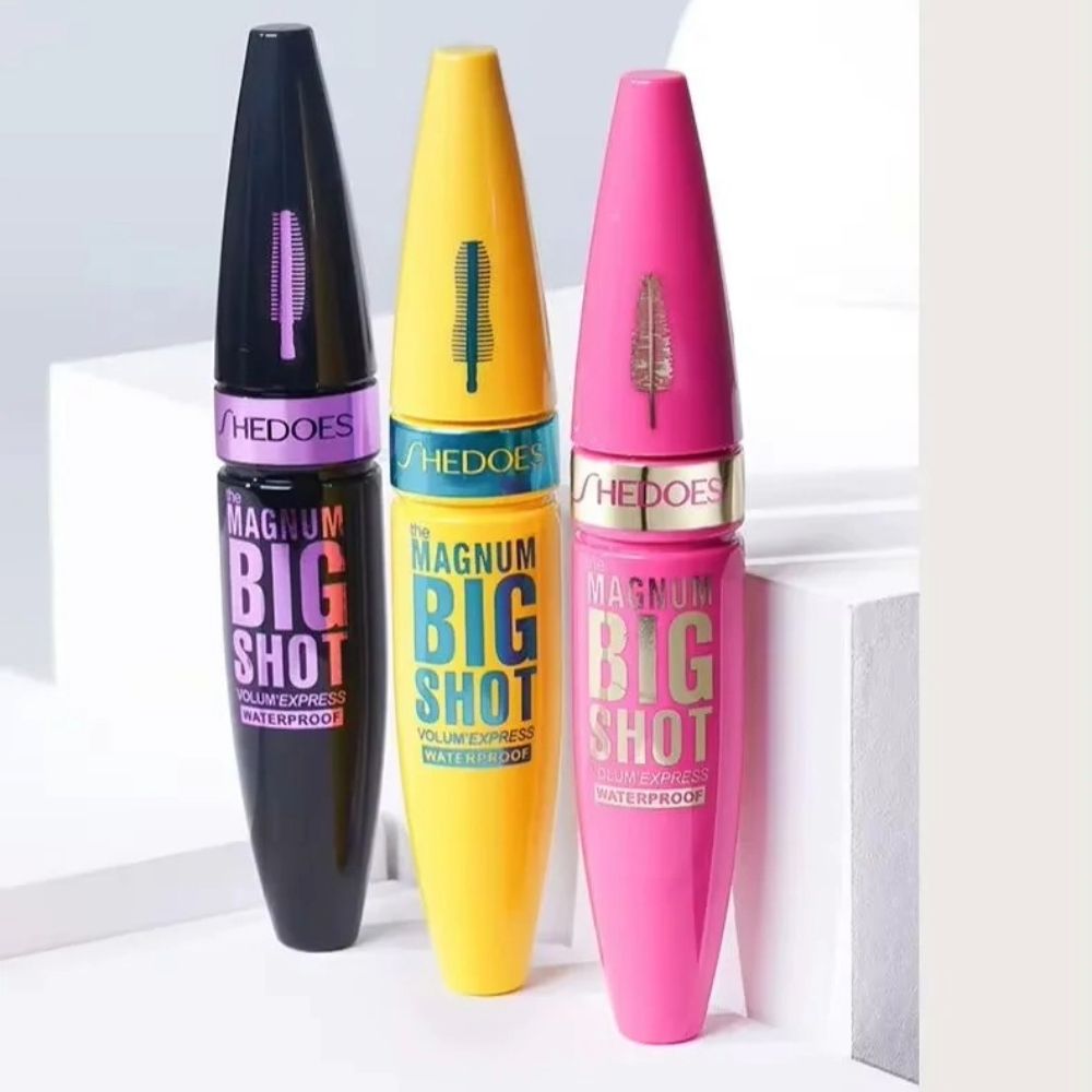 BoldStay Waterproof Black Mascara Lengthening and Thickening Cream