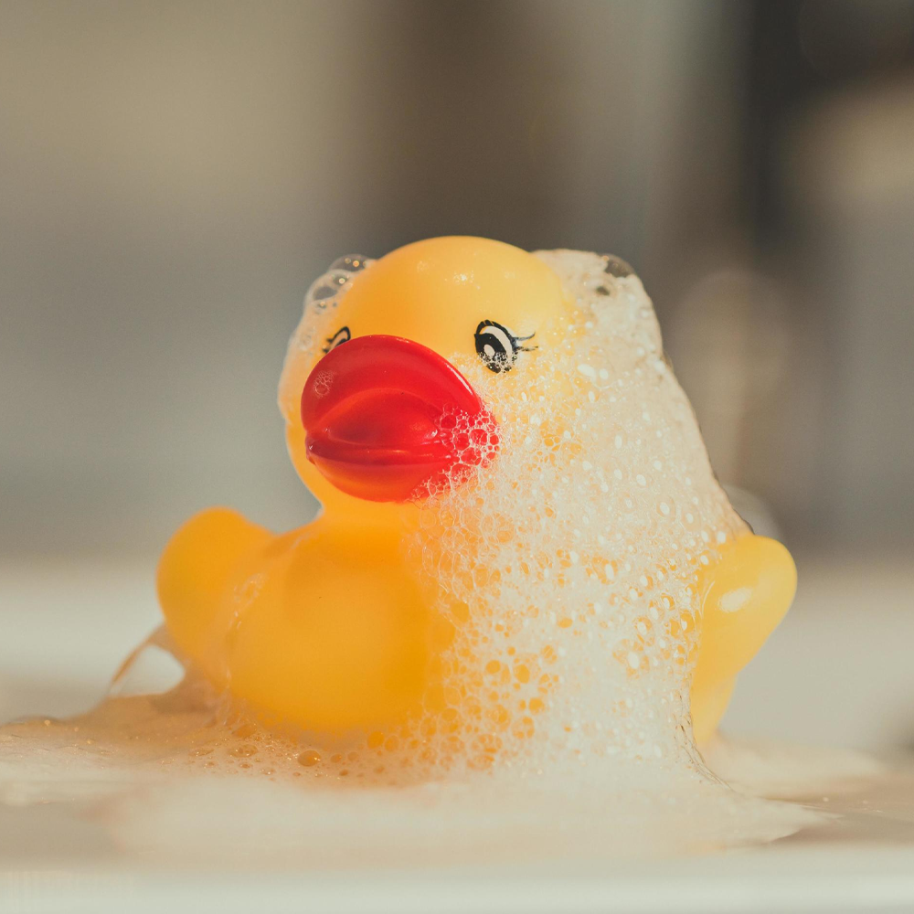Cute Yellow Rubber Duck Bath Toy