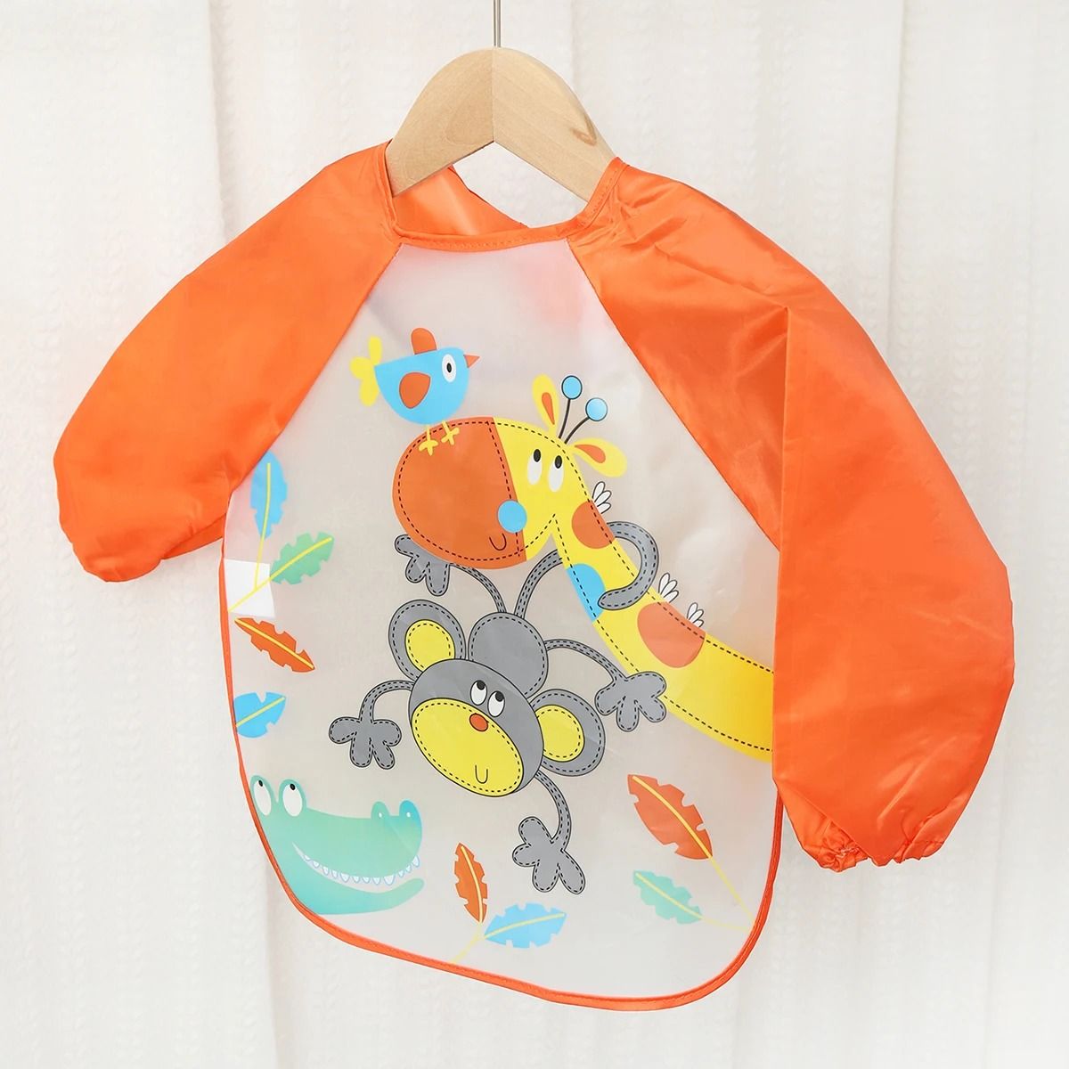 Waterproof Long Sleeve Baby Feeding Smock