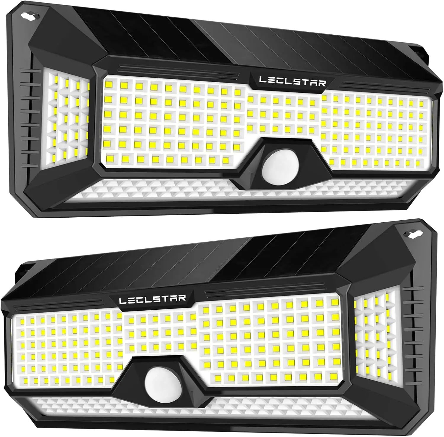 Solar LED Outdoor Wall Light with Motion Sensor - Ultra-Bright 268 LED Waterproof Garden & Security Lamp