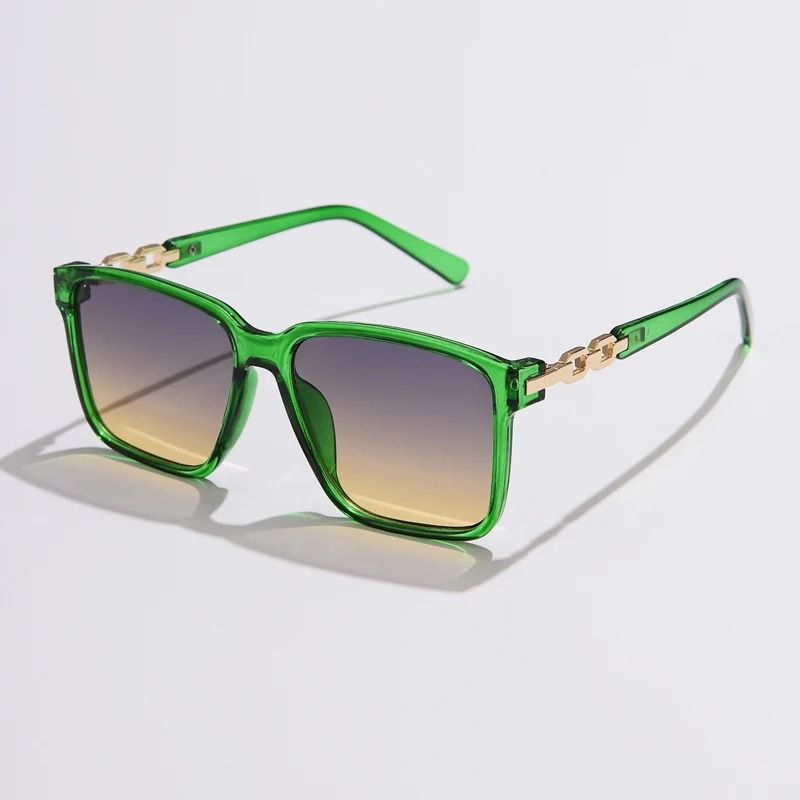 Womens Square Fashion Sunglasses with UV400 Protection