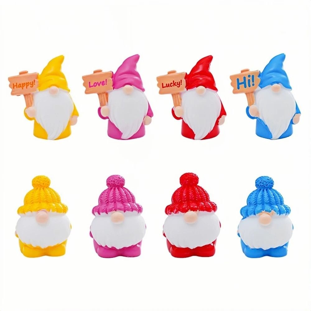 8-Piece Creative Cute Dwarf Doll Blind Bag Set