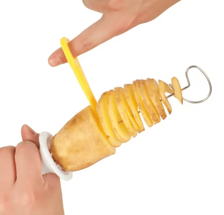SpiralPro Potato Spiral Cutter and Vegetable Twister Slicer