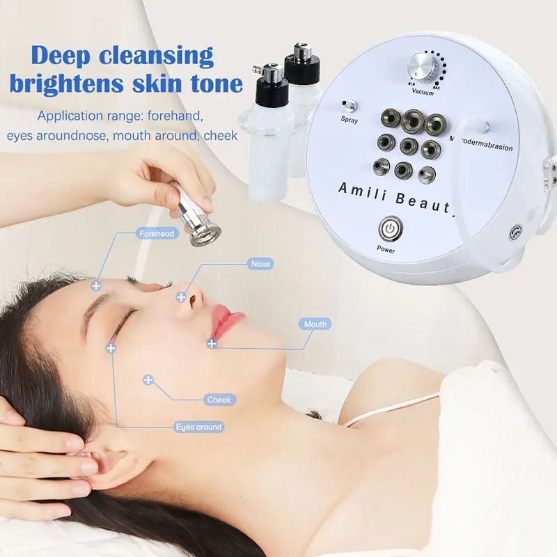 Diamond Microdermabrasion Machine, Power Professional Dermabrasion Device for Home Use Facial Skin Care
