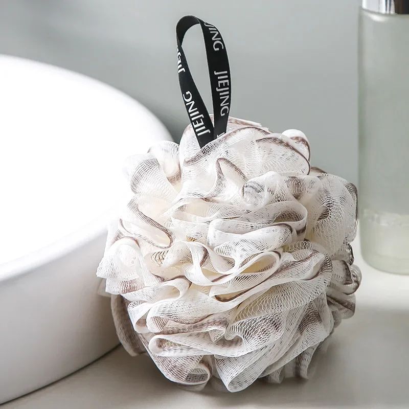 Soft Mesh Bath Sponge Ball Large Exfoliating Shower Loofah Body Cleaner
