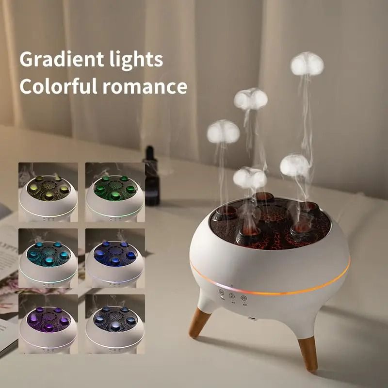 Dynamic Jellyfish Mist Humidifier and Essential Oil Diffuser