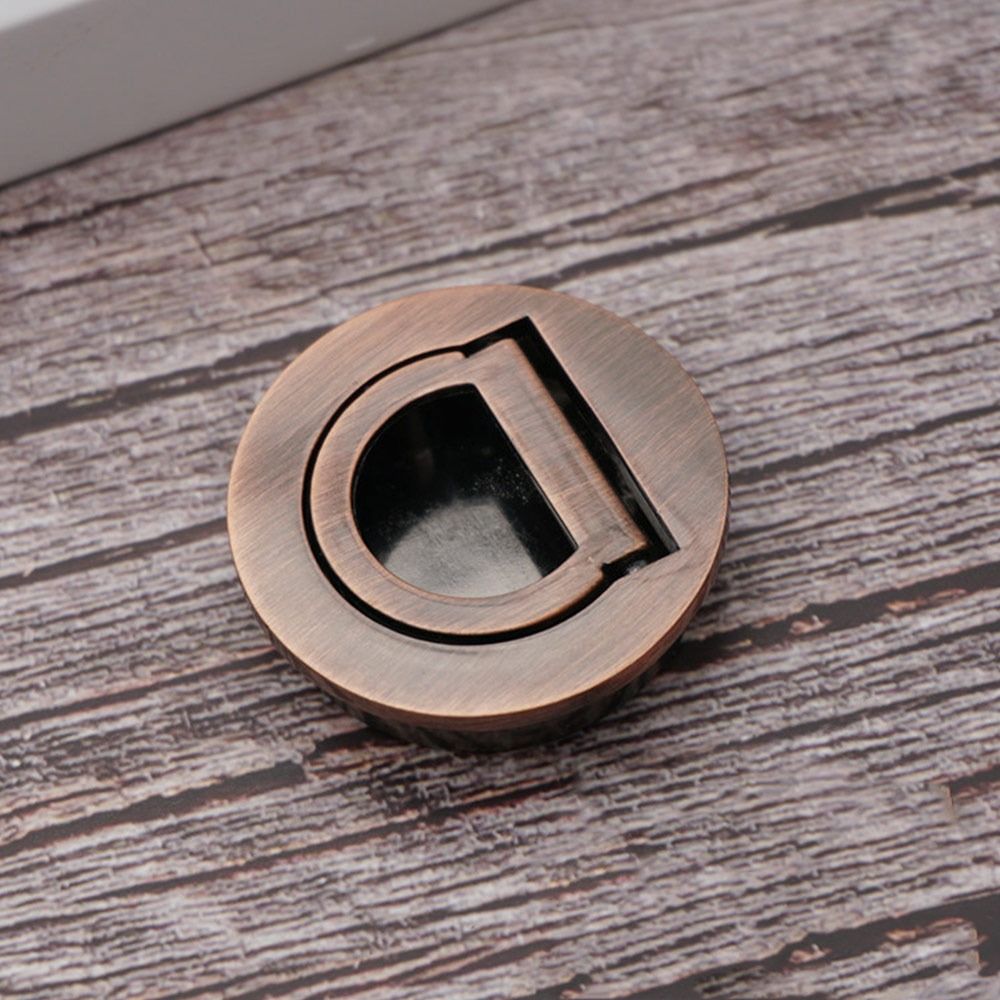 Modern Stainless Steel Recessed Cabinet Handles Hidden Flush Mount Drawer Pulls