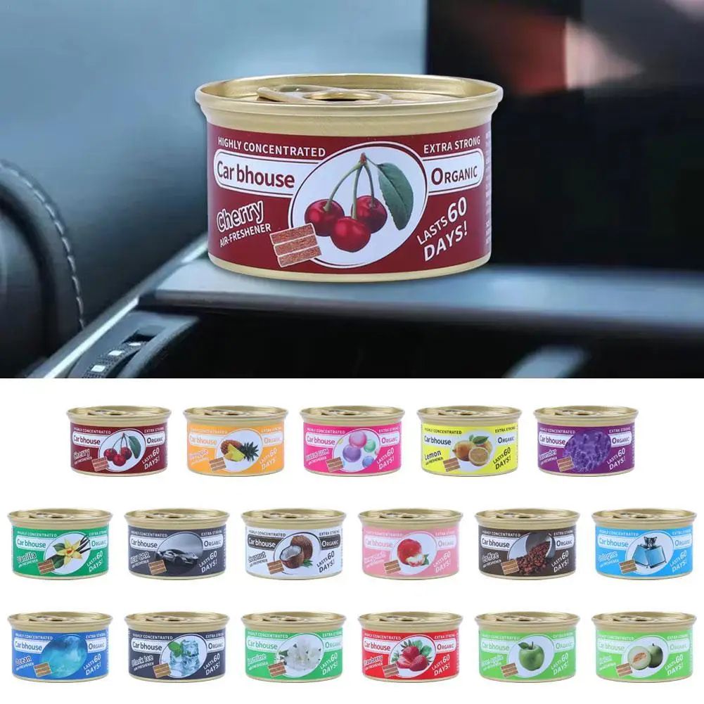 Coffee Scent Car Air Freshener Wood Block – Long-Lasting Aromatherapy Deodorizer for Fresh Interior