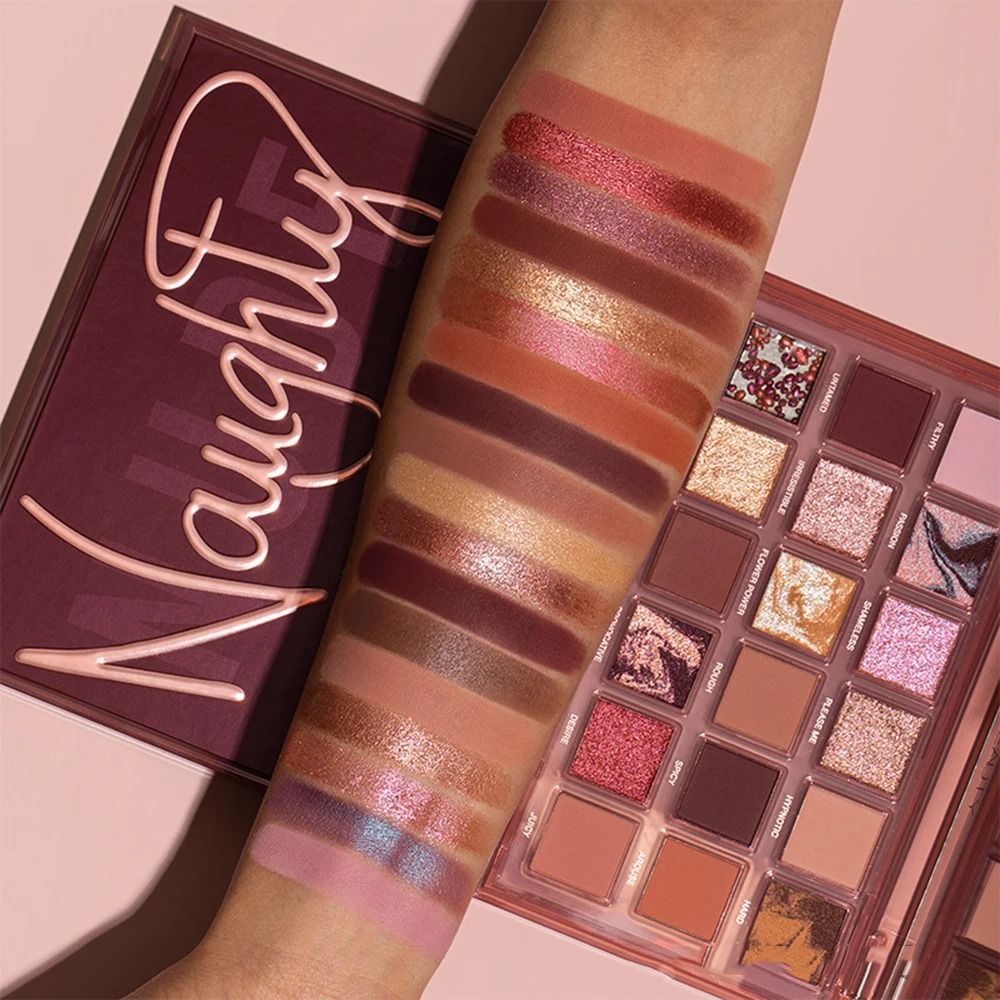 18-Color Pomegranate Seeds Eyeshadow Palette - Shimmer & Matte Waterproof Cosmetic