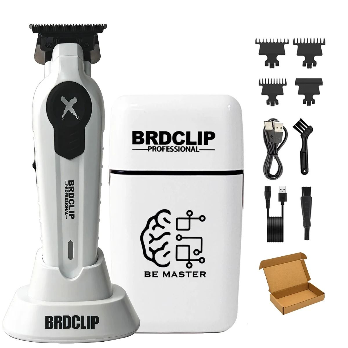 Professional Hair Clipper and Trimmer with Charging Base