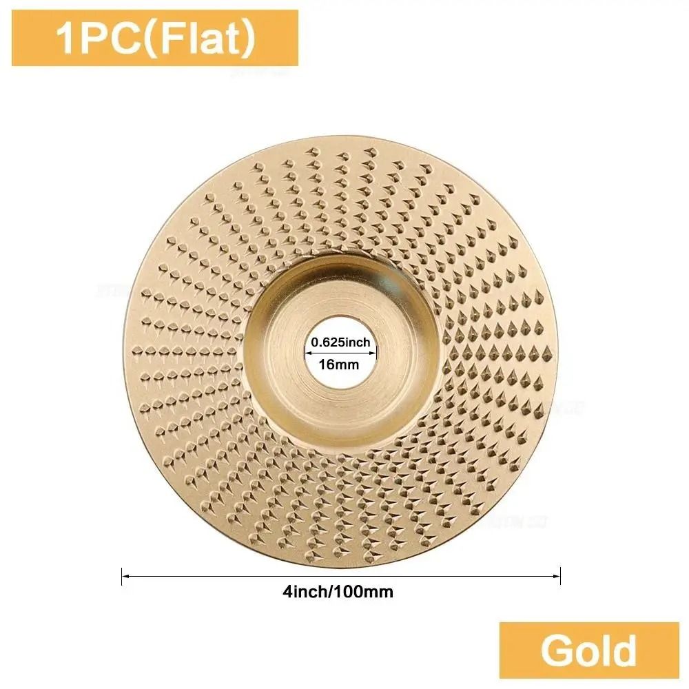 Timber-Sculpting Gallery | High-Fidelity 100mm Carbon Steel Grinding Wheel & Technical Rotary Abrasive Logic
