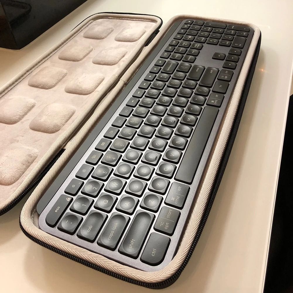 Hard Shell Keyboard Carrying Case Compatible with Logitech MX Keys
