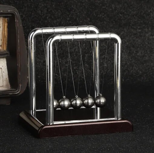 Newton Cradle Physics Desk Toy Steel Ball Pendulum