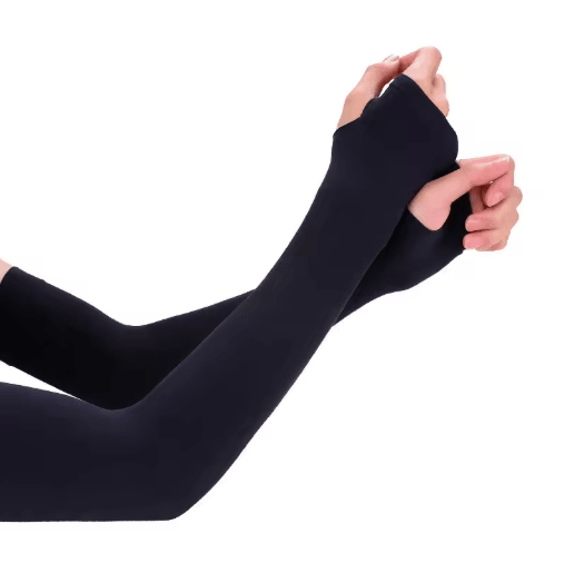 Ice Silk UV Protection Arm Sleeves Breathable sun protection sleeves for Sports & Outdoor Comfort