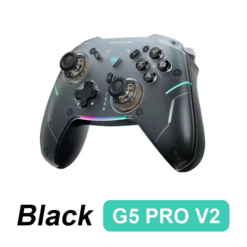 Machenike G5 Pro V2 Wireless Gaming Controller – Three-Mode Gamepad with Hall Effect Joysticks, Hot-Swap Triggers & Vibr