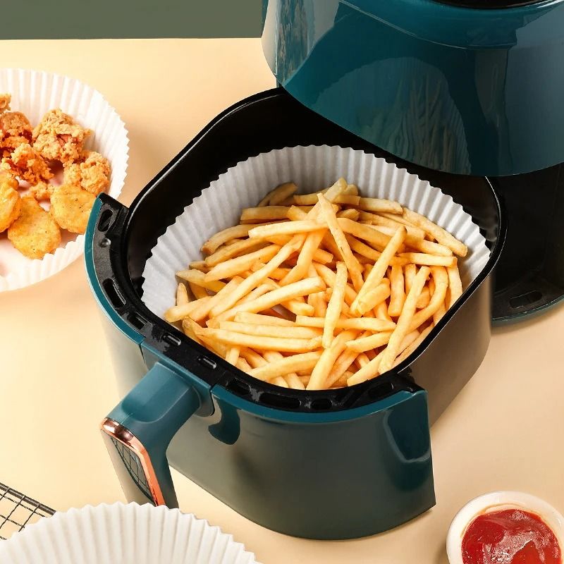 Air Fryer Food Pads Disposable Oil Absorbing Baking Paper Liners