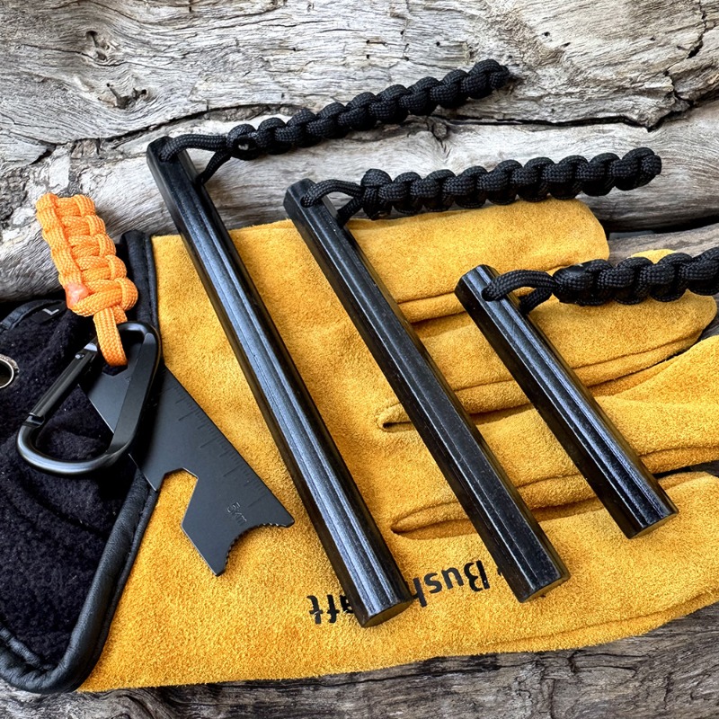 Survival Fire Starter Kit with Compass & Whistle