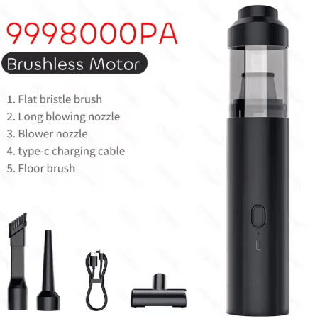 CENRR 2025 New Car Vacuum Cleaner 9998000PA Powerful Wireless Cleaner with Air Blower