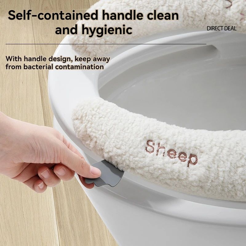 Universal Winter Warm Toilet Seat Cushion Cover