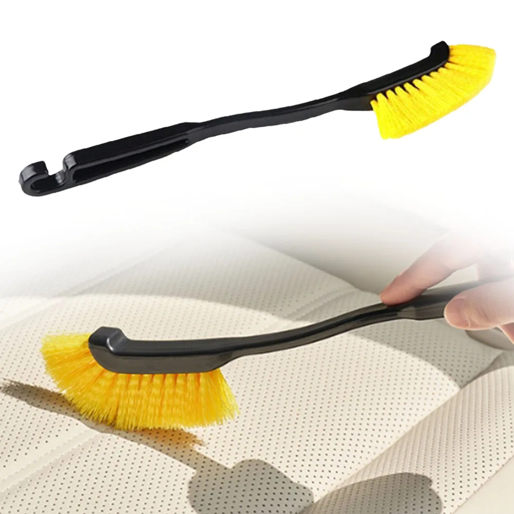 Car Wheel Tire Rim Brush, Curved Head, Flexible Truck Wheel Hub Wash, Deep Cleaning Brushes Hand Tools
