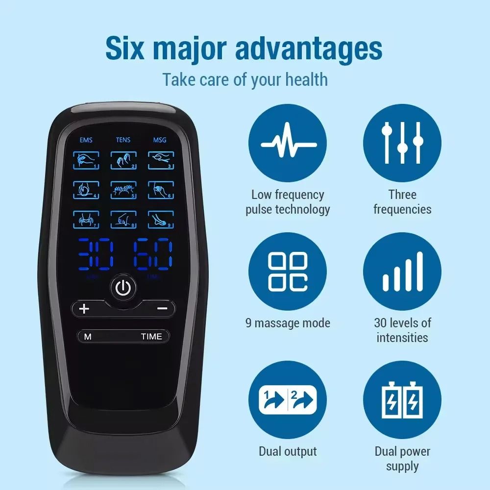 Physiotherapy TENS Muscle Stimulator and Electric Acupuncture Slimming Machine