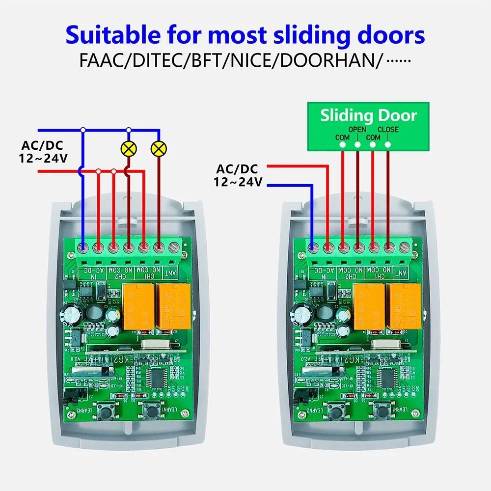 WiFi RF Garage Gate Sliding Door Opener Tuya Smart Switch