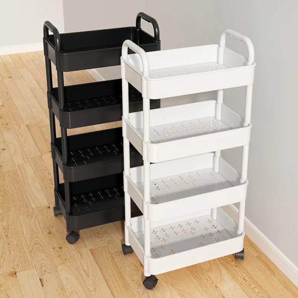 Versatile Multi-Layer Storage Rack, Perfect for Kitchen, Bedroom, Baby Snacks, and Bathroom Organization